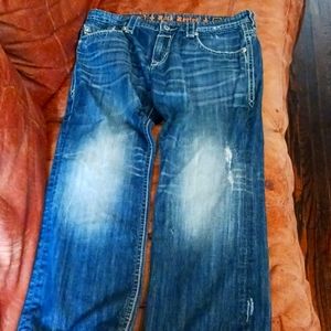 Mens size 36×28 Rock Revival Wesley jeans